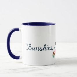 Süße Sommer-Tasse Sonnenschein Snacks Und Nickerch Tasse