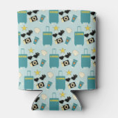 Süße Sommerferien-Elemente Dosenkühler (Rückseite)