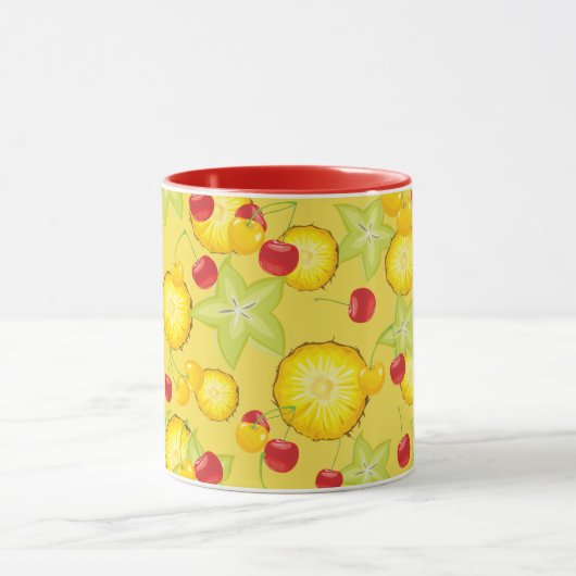 Süße Sommerfrüchte Tasse (Zentrum)