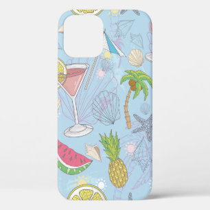 Süße Sommerillustrationsmuster mit Wassermelone,  Case-Mate iPhone Hülle
