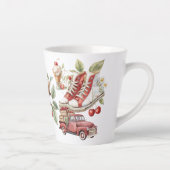 Süße Sommerkirschen Milchtasse (Rechts)