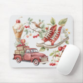 Süße Sommerkirschen Mousepad (Mit Mouse)