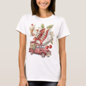 Süße Sommerkirschen T-Shirt (Vorderseite)