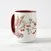 Süße Sommerkirschen Tasse (Vorderseite Links)