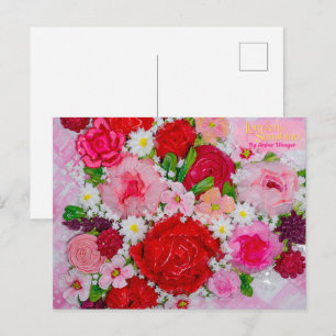 "Süße Sommerliebe" Postkarte