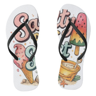 Süße Sommerzeit - Süße Wassermelonen Sommer Vibes  Badesandalen