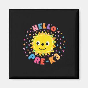 Süße Sonne Hallo Pre-k3 Magnet