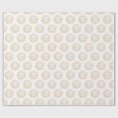 Süße Sonnen Hintergrund Geschenkpapier (Flach)