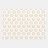 Süße Sonnen Hintergrund Geschenkpapier Set (Vorderseite)