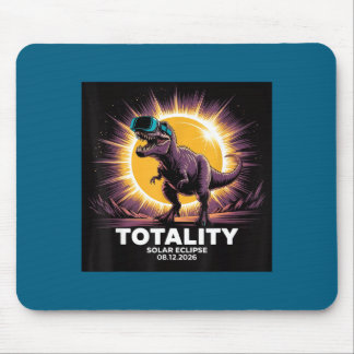 Süße Sonnenfinsternis August 12 Dinosaurier Mousepad
