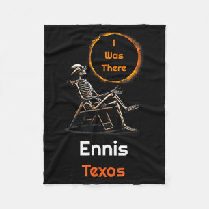 Süße Sonnenfinsternis Ennis Texas Da Fleecedecke