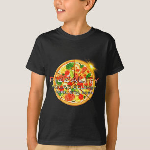 Süße Sonnenfinsternis-Pizzalität-Eclipse-Pizza T-Shirt
