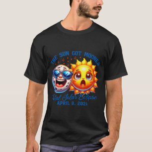 Süße Sonnenfinsternis Sonne wurde Mond beschienen  T-Shirt