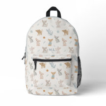Süße Sphynx-Katze Muster Personalisiertes Monogram