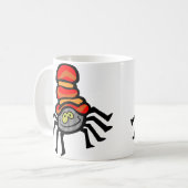 Süsse Spider Kaffeetasse (Vorderseite Links)