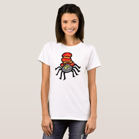Süsse Spider T-Shirt (Vorne ganz)