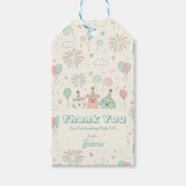 Süße Spielerei zum dritten Geburtstag mit drei Kin Geschenkanhänger