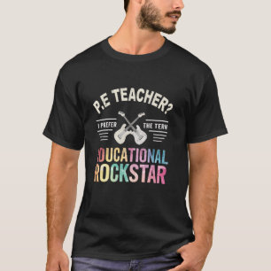 Süße Sportlehrer-Bildungsrockstar Erzieher Awa T-Shirt