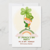 Süße St. Patrick's Day Party-Einladung Einladung (Vorderseite)