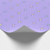 Süße Sternchen-Wrapper im Pastell-Look Geschenkpapier (Ecke)