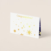 Süße Sterne. Folienkarte (Vorderseite)