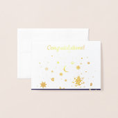 Süße Sterne. Folienkarte (Vorderseite mit Umschlag)