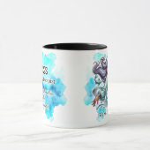 Süße Sternzeichen-Eigenschaften / Fische Wrap Tasse (Zentrum)