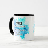 Süße Sternzeichen-Eigenschaften / Fische Wrap Tasse (Vorderseite Links)