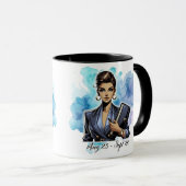 Süße Sternzeichen-Eigenschaften / Jungfrau Wrap  Tasse (VorderseiteRechts)