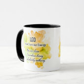 Süße Sternzeichen-Eigenschaften/ Löwe-Wrap Tasse (Vorderseite Links)