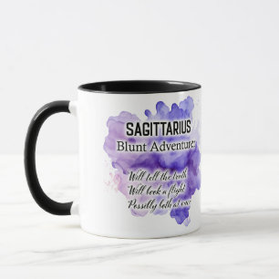 Süße Sternzeichen-Eigenschaften / Schütze Wrap  Tasse
