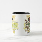 Süße Sternzeichen-Eigenschaften/ Stier Wrap Tasse (Zentrum)
