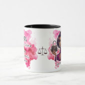 Süße Sternzeichen-Eigenschaften / Waage Wrap Tasse (Zentrum)