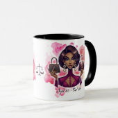 Süße Sternzeichen-Eigenschaften / Waage Wrap Tasse (VorderseiteRechts)