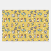 Süße Sternzeichen-Katzen-Wrap-Papier-Flachblatt-Se Geschenkpapier Set (Vorderseite)
