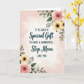 Süße Stiefmutter Blumenkarte Karte (Gelbe Blume)