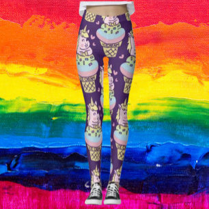 Süße Stolz-Einhorn-Leggings Leggings