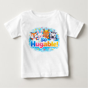 Süße Strandtiere Design Baby T-shirt