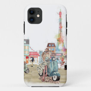 Süße Straßen von Paris Collage Case-Mate iPhone Hülle