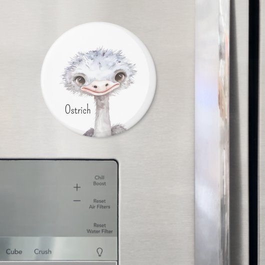 Süße Straußentiere Magnet (In Situ (Kühlschrank))