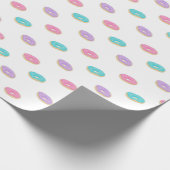 Süße Streusel-Donuts-Muster-Verpackung Geschenkpapier (Ecke)