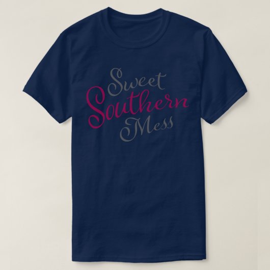 Süße Süd-Schlamassel T-Shirt (Design vorne)