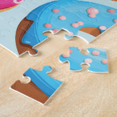 Süße Süßigkeiten: Muster der Freude. Puzzle (Seite)