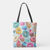 Süße Süßigkeiten: Muster der Freude. Tasche (Rückseite)