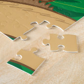 Süße Szene der Geburt Christi des Babys Jesus Puzzle (Seite)