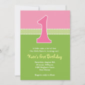 Süße Tage Einladung (Vorderseite)