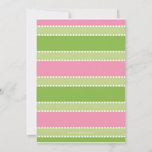 Süße Tage Einladung (Rückseite)