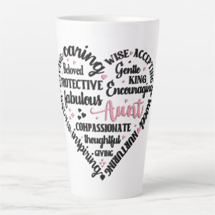 Süße Tante Herz Tasse