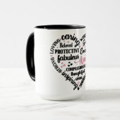 Süße Tante Herz Tasse (Vorderseite Links)