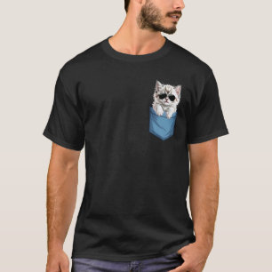 Süße Taschen-Ragdoll-Katzenliebhaberin Katzenmutte T-Shirt